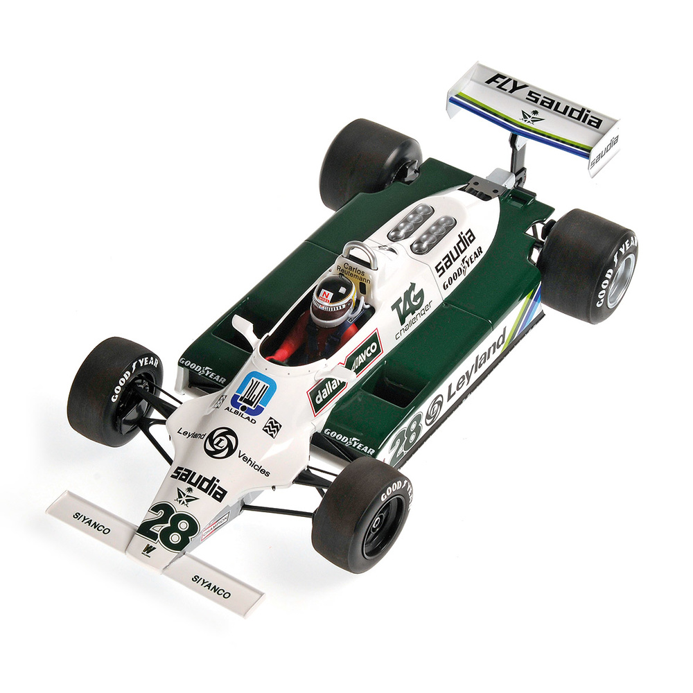 Williams FW07B nº 28 Carlos Reutemann (1980) Minichamps 117800028 1:18 