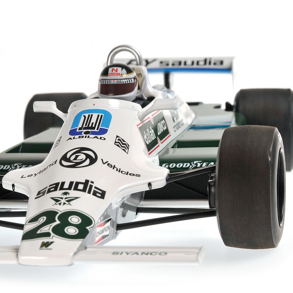 Williams FW07B nº 28 Carlos Reutemann (1980) Minichamps 117800028 1:18 