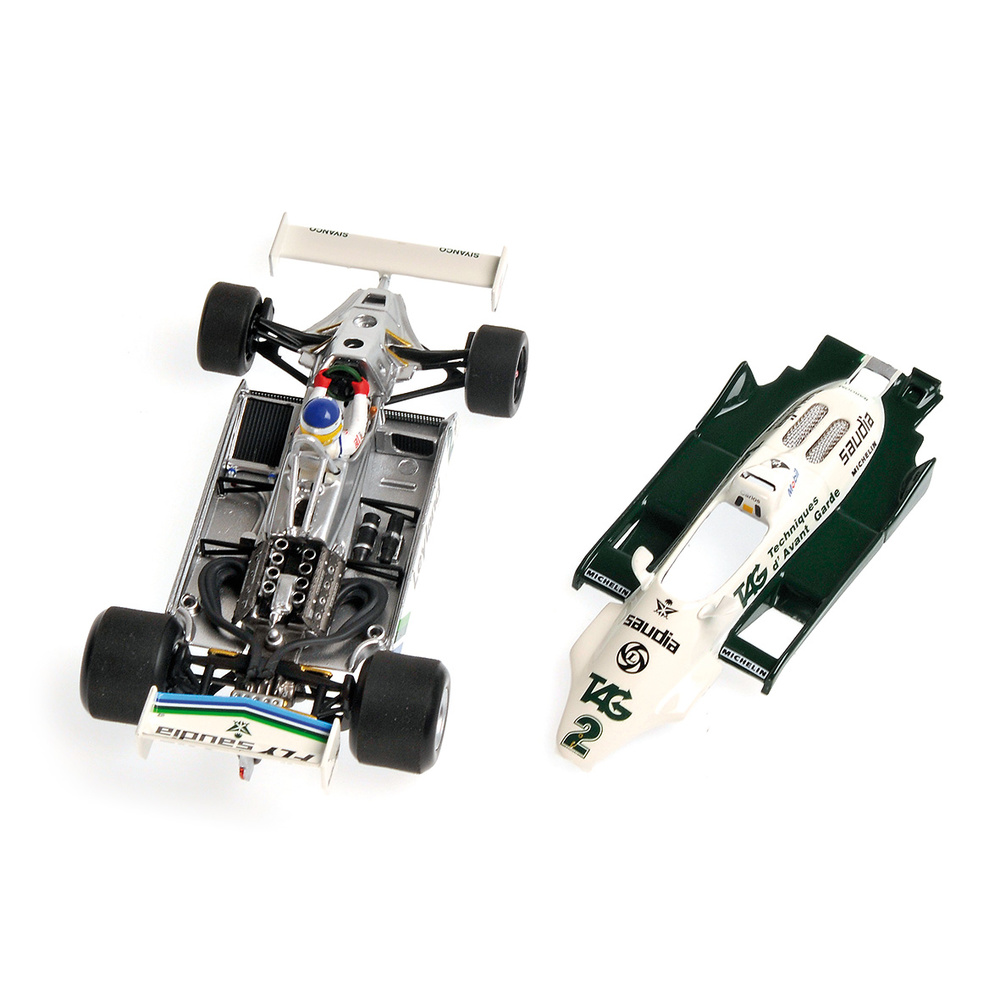 Williams FW07C nº 2 Carlos Reutemann (1981) Minichamps 400810002 1:43 