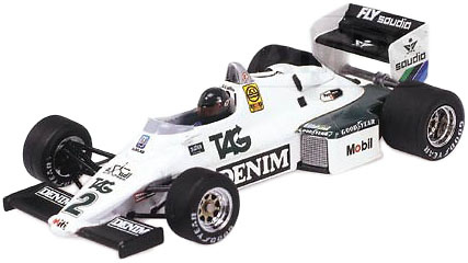 Williams FW08C nº 2 Jacques Laffite (1983) Minichamps 1/43 