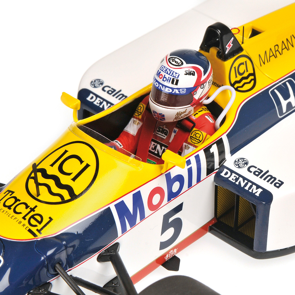 Williams FW11B nº 5 Nigel Mansell (1987) Minichamps 117870005 1:18 