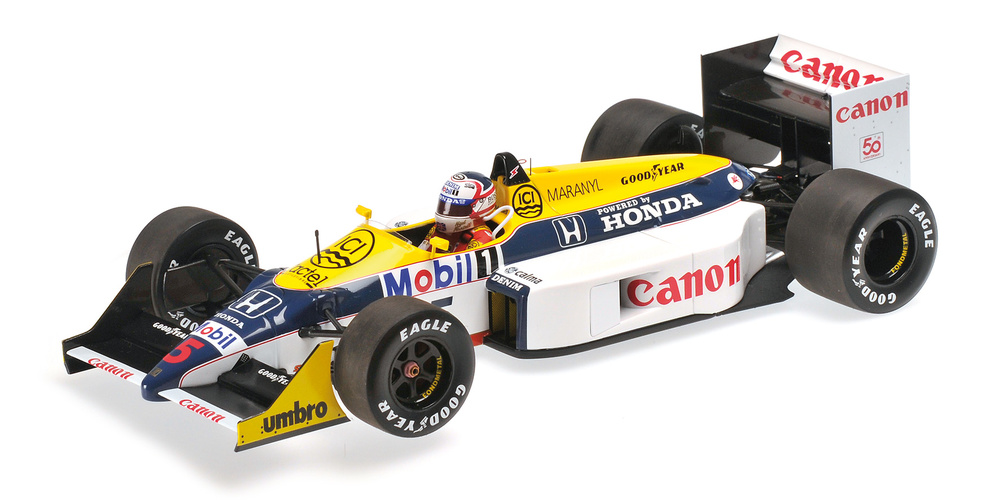 Williams FW11B nº 5 Nigel Mansell (1987) Minichamps 117870005 1:18 