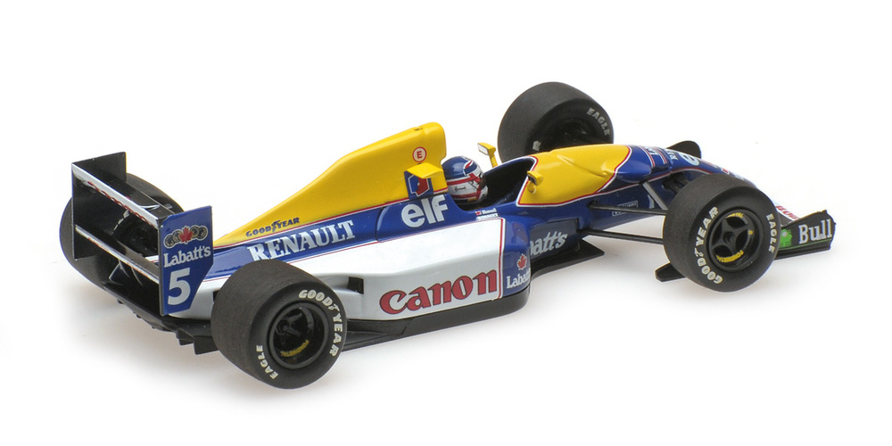 Williams FW14B nº 5 Nigel Mansell (1992) Minichamps 436920005 1:43 