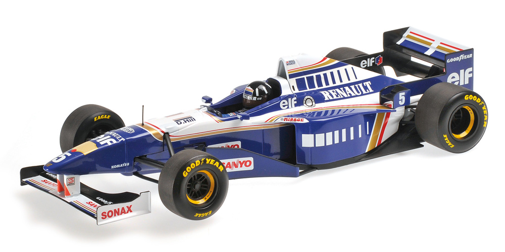 Williams FW18 nº 5 Damon Hill (1996) Minichamps 186960005 1/18 