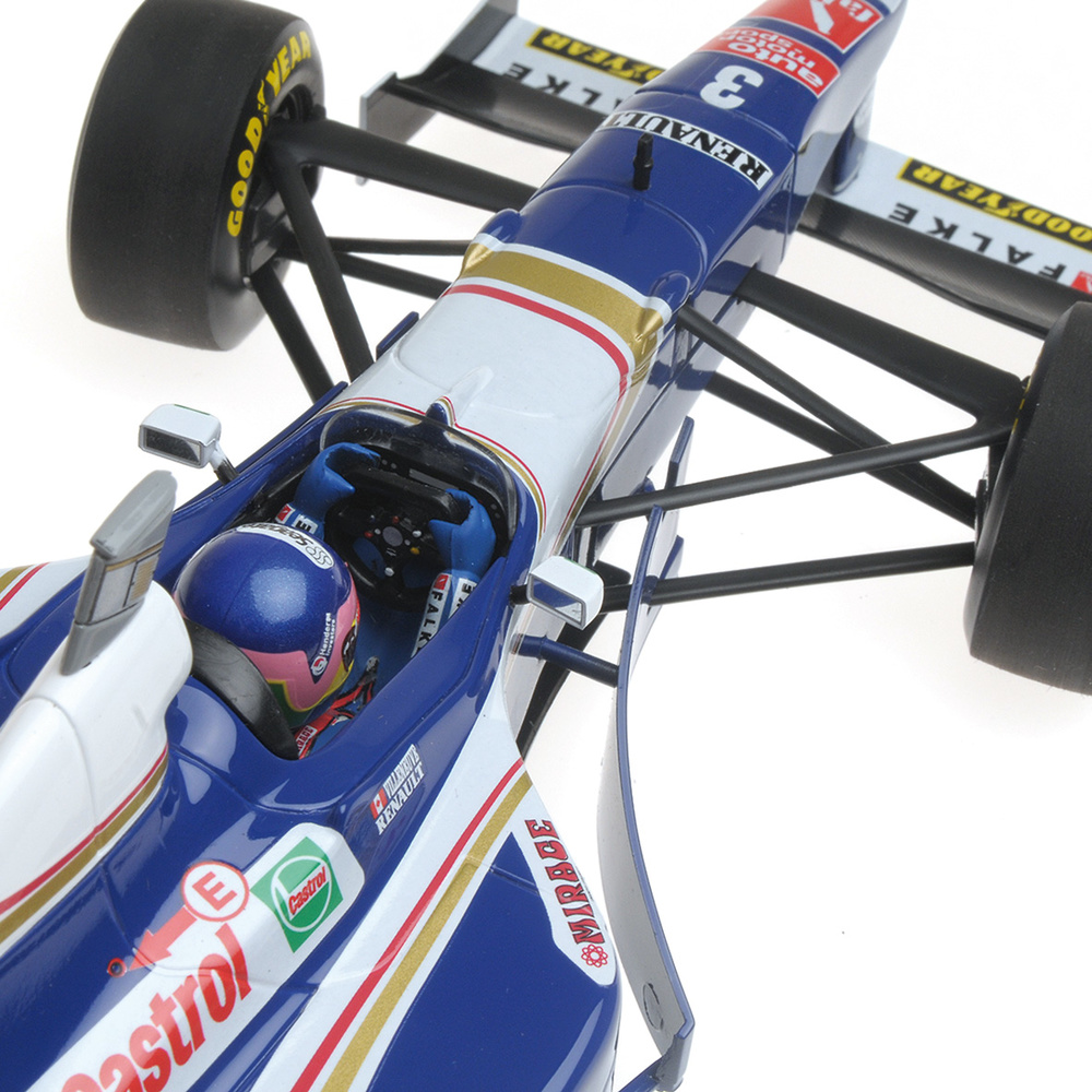 Williams FW19 nº 3 Jacques Villeneuve (1997) Minichamps 186970003 1:18 