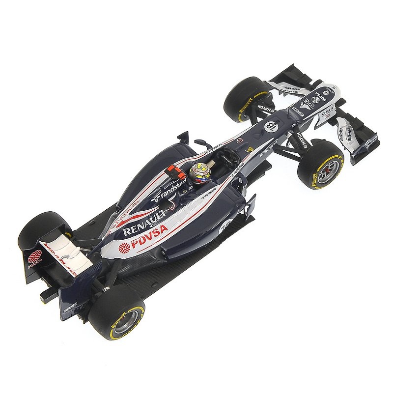 Williams FW34 nº 18 Pastor Maldonado (2012) Minichamps 410120018 1:43 
