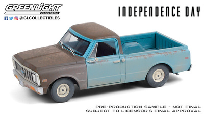 Chevrolet C-10 - Independence Day (1971) Greenlight 1/24