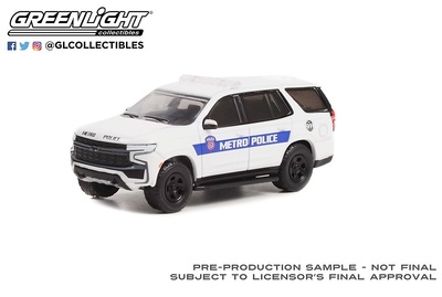 Chevrolet Tahoe Police (2021) Greenlight 1/64