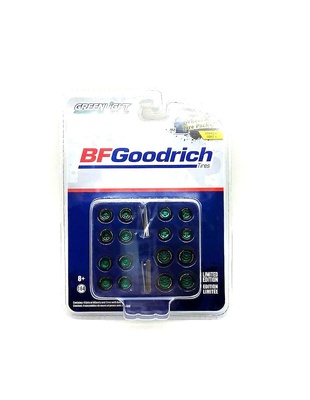 Conjunto de ruedas y neumáticos "BF Goodrich" Green Machine 1/64