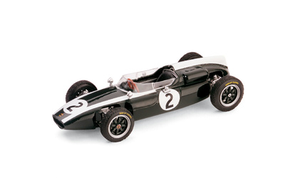 Cooper T53 "4º GP. Gran Bretaña" nº 2 Bruce McLaren (1960) Brumm 1/43