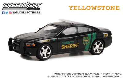 Dodge Charger Pursuit "Yellowstone" (2011) Greenlight 1/64