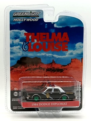 Dodge Diplomat - New Mexico State Police (1984) Thelma & Louise (1991) Green Machine 1/64