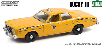 Dodge Monaco - City Cab Co. "Rocky III" (1982) Greenlight 1/18