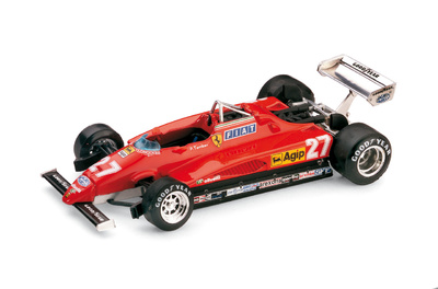 Ferrari 126 C2 "2º GP. Italia" nº 27 Patrick Tambay (1982) Brumm 1/43 