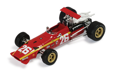 Ferrari 312 F1 "1º GP. Francia " nº 26 Jacky Ickx (1968) Ixo 1/43