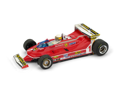 Ferrari 312 T5 "GP. Mónaco" nº 1 Jody Scheckter (1980) Brumm 1:43