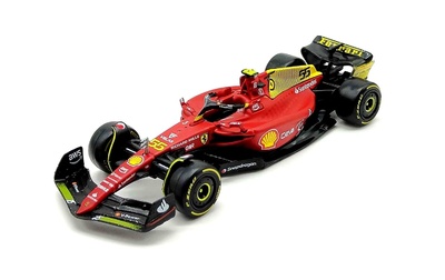 Ferrari F1-75 nº 55 Carlos Sainz (2022) sin piloto Bburago 1/43
