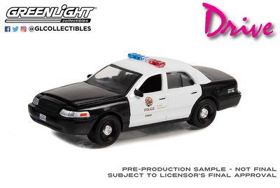 Ford Crown Victoria Police Interceptor (2001) Los Angeles Police Department (LAPD) Drive (2011) Greenlight 1/64