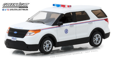 Ford Explorer Policia Postal de EEUU (USPS) (2014) Greenlight 1/43