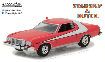 Ford Gran Torino serie Tv Starsky and Hutch (1976) Greenlight 44780A escala 1/64
