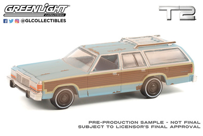 Ford LTD Country Squire (1971) - pelicula Terminator 2: Día del Juicio Final Greenlight 44920C escala 1/64