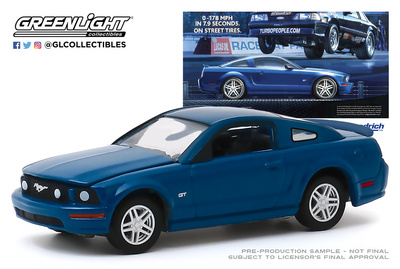Ford Mustang GT "Vintage Ad Cars" (2009) Greenlight 1/64