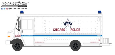 Furgoneta Step Van "Policía de Chicago" (2019) Greenlight 1/64