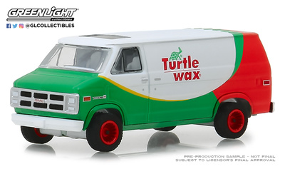 GMC Vandura - Turtle Wax (1983) Greenlight 1/64