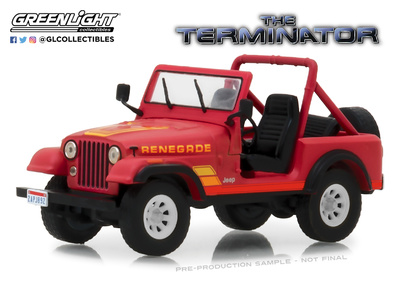 Jeep CJ-7 "The Terminator" Sarah Connor's (1983) Greenlight 1/43