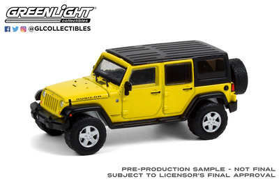 Jeep Wrangler Unlimited Rubicon (2008) Greenlight 1/64