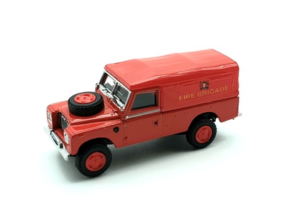 Land Rover 109 Serie 3 "Fire Brigade" (1971) Cararama 1/72