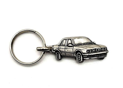 Llavero metal fundido BMW Serie 3 E30 (1982-94)