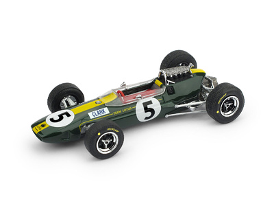 Lotus 33 "GP. Gran Bretaña" nº 5 Jim Clark (1965) Brumm 1:43
