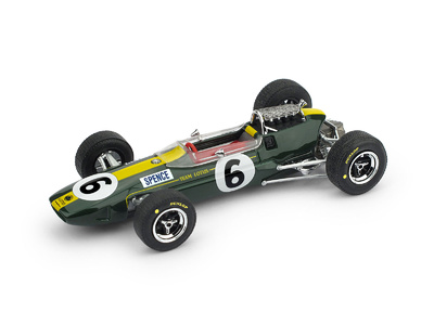 Lotus 33 "GP. Gran Bretaña" nº 6 Mike Spence (1965) Brumm 1:43