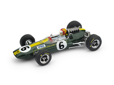 Lotus 33 "GP. Gran Bretaña" nº 6 Mike Spence (1965) Brumm 1:43