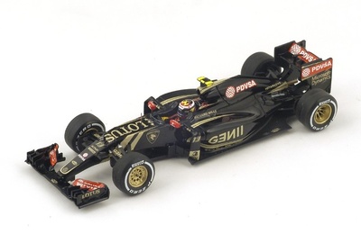 Lotus E23 "GP. Malasia" n°13 Pastor Maldonado (2015) Spark 1:43