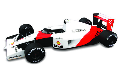 McLaren MP4/6 GP. "Mónaco" nº 1 Ayrton Senna (1991) True Scale Models 1:43