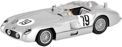 Mercedes Benz 300 SLR "24 h Le Mans" nº 19 Juan Manuel Fangio (1955) Minichamps 1/43