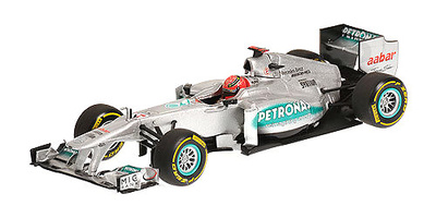 Mercedes W03 "Showcar" nº 8 Nico Rosberg (2012) Minichamps 1/43