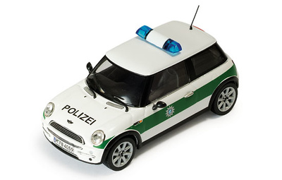 Mini Cooper (2002) Policia Alemana Ixo 1/43
