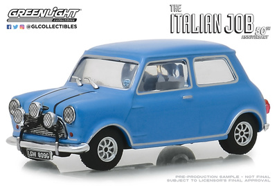 Mini Cooper S 1275 "The Italian Job" (1969) Greenlight 1/43