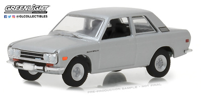 Miniatura Datsun 510 (1970) Greenlight escala 1/64