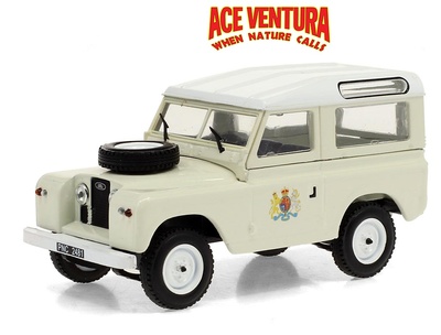 Miniatura Land Rover 88 pelicula Ace Ventura "Operación África" Greenlight 86562 escala 1/43