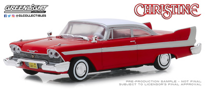 Plymouth Fury "Christine" (1958) Greenlight 1/43