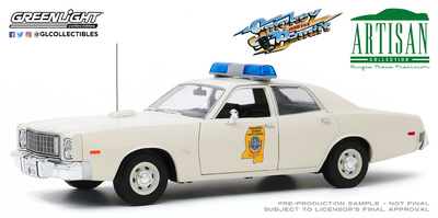 Plymouth Fury Policía de Mississippi "Smokey and the Bandit" (1977) Greenlight 1/18
