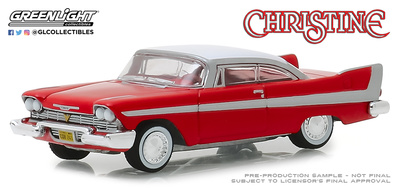 Plymouth Fury de la pelicula - Christine (1958) Greenlight escala 1/64