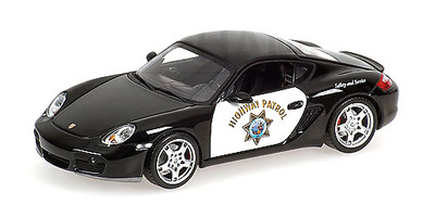 Porsche Cayman S "Highway Patrol" (2007) Minichamps 1/43