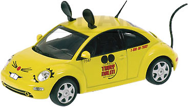 Volkswagen New Beetle "TRULY NOLEN PEST CONTROL" (1998) Minichamps 1/43