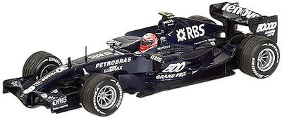 Williams FW29 "Test Jerez" nº 8 Kazuki Nakajima (2008) Minichamps 1/43